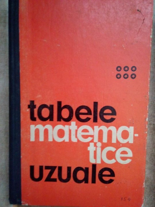 E. Rogai, C. Teodorescu - Tabele matematice uzuale (1972)