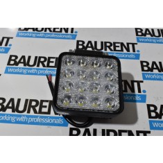 Proiector patrat cu led 12-24V - 48W - 3070 Lumen - B67682. 950-990310015- B139836