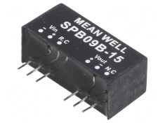 Convertor DC/DC 9W 18-36V la 15V 600mA SIP8 foto