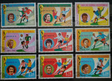 BC866, Guinea Ecuatoriala 1974, colita+serie-sport, fotbal, Stampilat