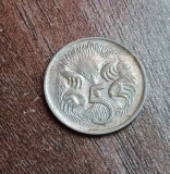C50 - Moneda foarte veche - 5 centi - Australia - 1980