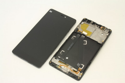 Display Xiaomi Mi 4i negru swap foto