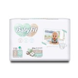 Scutece bebelusi nr. 3 Midi x 36 buc BABY FIT ECO