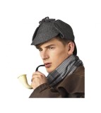 Palarie de detectiv, gri