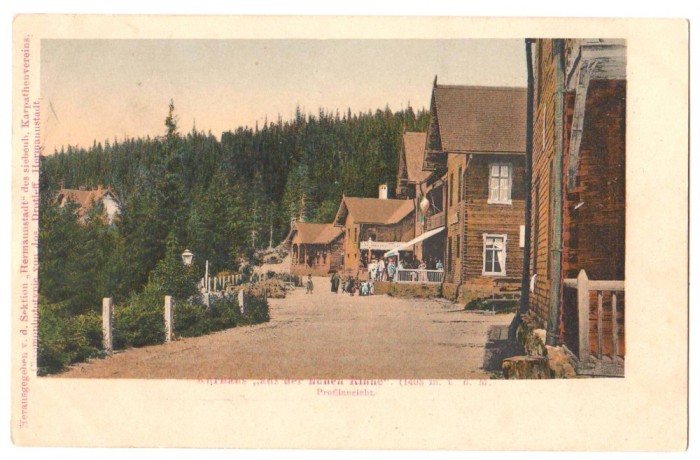 SV * Paltinis CASA DE CURA / SANATORIUL * VILELE * 1903