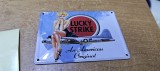 Tabla cu reclama Lucky Strike #B231