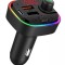 Modulator FM 12-24V Bluetooth 5.0 cu functie de incarcator auto Fast Charge 3.0 si port USB C - C13
