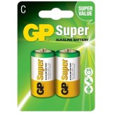 Baterie GP Batteries, Super Alcalina C (LR14) 1.5V alcalina, blister 2 buc. &quot;GP14A-2UE2&quot; &quot;GPPCA14AS003&quot; - 16370 (timbru verde 0.20 lei)