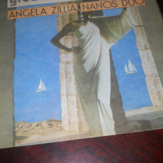 Disc Vinil Greek dance party, Angela Zillia & Nanos Duo, Electrecord