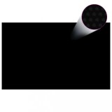 Prelata Piscina vidaXL Negru 260 x 160 cm PE Solara Incalzire