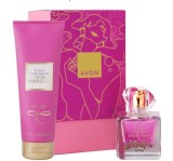Set 2 produse Apa de parfum TTA Everlasting si Lot. corp in cutie sigilata- Avon