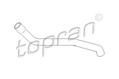 Furtun radiator VW PASSAT Variant (3A5, 35I) (1988 - 1997) TOPRAN 109 194 foto