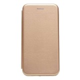 Husa de protectie flippy compatibila cu samsung s20 plus magnet book case auriu