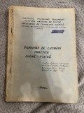 Indrumar de lucrari practica chimie - fizica - Politehnica Bucuresti, 1979