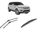 Cumpara ieftin Set 3 stergatoare LAND ROVER DISCOVERY SPORT VAN (L550) 2014-2017, parbriz si luneta, Bosch Twin-Aerotwin Retrofit