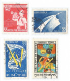 Rom&acirc;nia, LP 467/1958, LP 497/1960, LP 509/1960, LP 1383/1995, 4 serii oblit., Stampilat