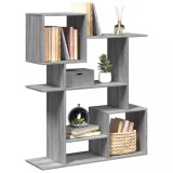 VidaXL Bibliotecă/separator cameră gri sonoma 92x29x112 cm lemn