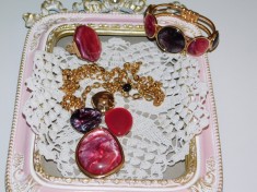 Set nou Italia , bratara , inel , pandant cu lant