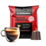 Cumpara ieftin Cafea Allegri Espresso, 10 capsule compatibile Nespresso, La Capsuleria