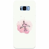 Husa silicon pentru Samsung S8, Airplain