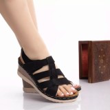 Cumpara ieftin Sandale cu platforma isaura negru piele ecologica, 37