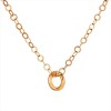 Lantisor Argint 925 placat Aur Roz, Special Plus, cu Perle, Ajustabil 40cm, Made in Italy