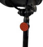 Element reflectorizant THD cu suport tracker Apple Airtag, atasabil la bicicleta, rosu