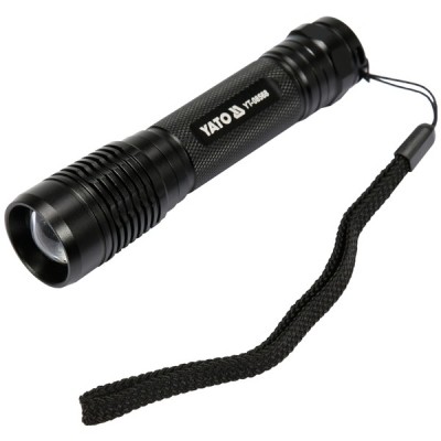 Yato Lanterna metalica XPG3 CREE cu acumulator Li-ion 2200 mAh 500lm foto