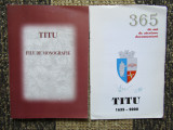 TITU FILE DE MONOGRAFIE-NICOLAE ION/ STANCU ION