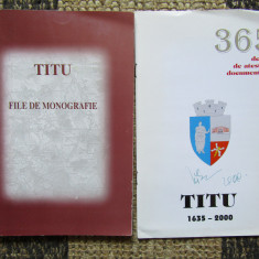 TITU FILE DE MONOGRAFIE-NICOLAE ION/ STANCU ION