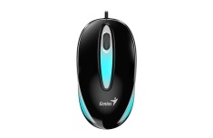 MOUSE Genius, &amp;quot;DX-Mini&amp;quot;, PC sau NB, cu fir, USB, optic, 1000 dpi, butoane/scroll 3/1, LED, negru, &amp;quot;31010025404&amp;quot; (timbru verde 0.18 lei) foto