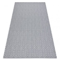 Covor CASA ECO SISAL Boho Caro 22084 antracit / cremă, covor reciclat, 192x290 cm