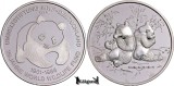 1986 (1961-1986), medalie argint: 25 ani WWF - Federală Germană (RFG), Europa