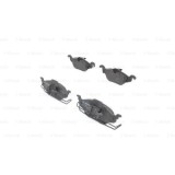Set placute frana Bosch 0986424456, parte montare : Punte Fata, Opel Astra G 1998-2009 Sedan/Hatchback/Combi,