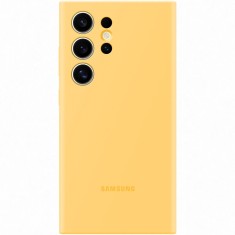 Husă Silicon Samsung Galaxy S24 Ultra S928, Galbenă, Blister EF-PS928TYEGWW