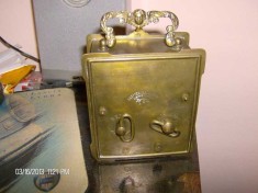 ceas antik bronz calatorie foto