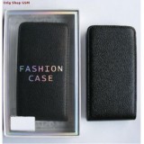 Husa Flip Piele Neagra Samsung Star 3 S5220 Fashion Premium