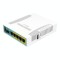 Router hEX PoE, 5 x Gigabit 4 PoE, 1 x SFP, RouterOS L4 - Mikrotik RB960PGS SafetyGuard Surveillance
