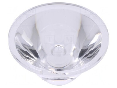 Lentilă LED Rotundă Transparentă PMMA 3-7&amp;deg; foto