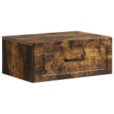 vidaXL Dulap de noapte suspendat Stejar fumuriu 49 x 34,5 x 20 cm 899305