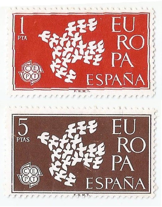 |Spania, Europa CEPT, 1961, MNH