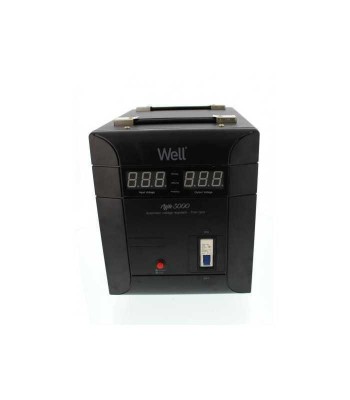 Stabilizator automat de tensiune Agile 3000VA/2100W Well foto