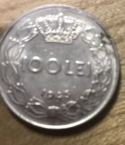 MNDRO Romania moneda 100 lei 1943