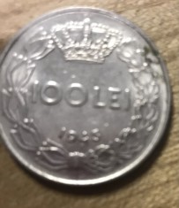 MNDRO Romania moneda 100 lei 1944