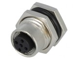 Soclu M12 5-Pin Mamă DeviceNet CANopen 60V 4A