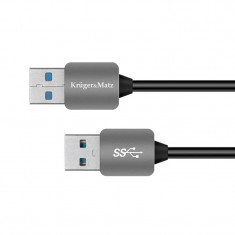Cablu Kruger&Matz Blister USB 3.0 Tata - Tata 1 m