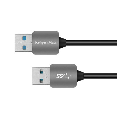 Cablu Kruger&amp;amp;Matz Blister USB 3.0 Tata - Tata 1 m foto
