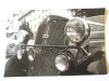 Rară! Fotografie originală 172 x 113 mm din anii 80 cu automobil de epoca participant la Raliul Automobile de Epoca, Alb-Negru, Romania de la 1950, Transporturi