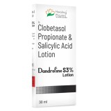 Lotiune, Healing Pharma, Dandrofine, S3%, cu Clobetasol si Acid Salicilic, Combate Matreata Severa si Calmeaza Scalpul, 30ml