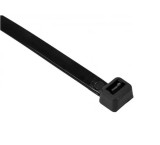 YATO Set 50 coliere plastic 300 x 7.6 mm, negru